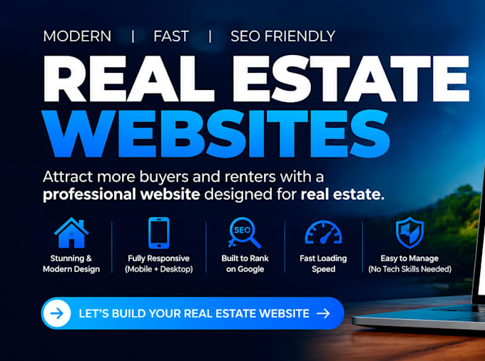 an easy to manage real estate website