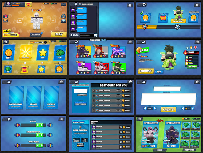 design custom roblox gui and user interfaces