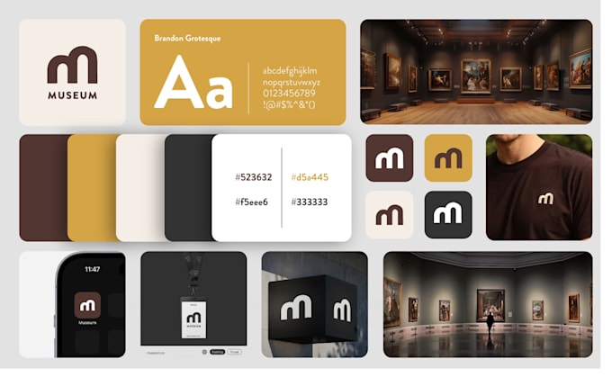 create a professional brand style guide and brand kit