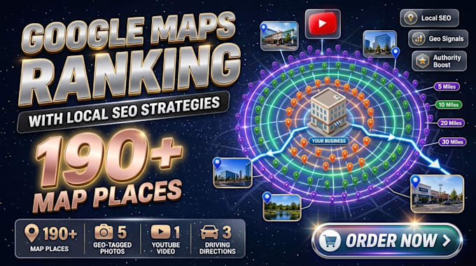 boost your gmb rankings with 60,960 google map citations