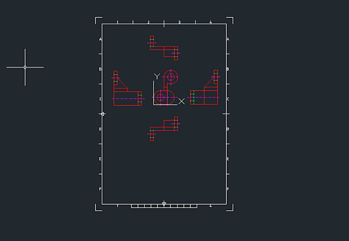 design detailed 2d technical drawings in autocad