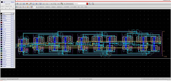do analog ic design cmos layout and gdsii projects