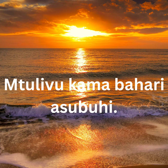 design aesthetic swahili quote posts