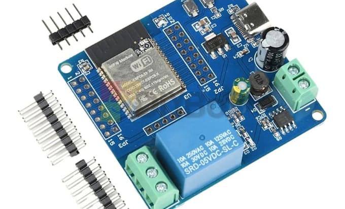 design matter thread esp32 c6 smart home iot switch relay sensor pcb