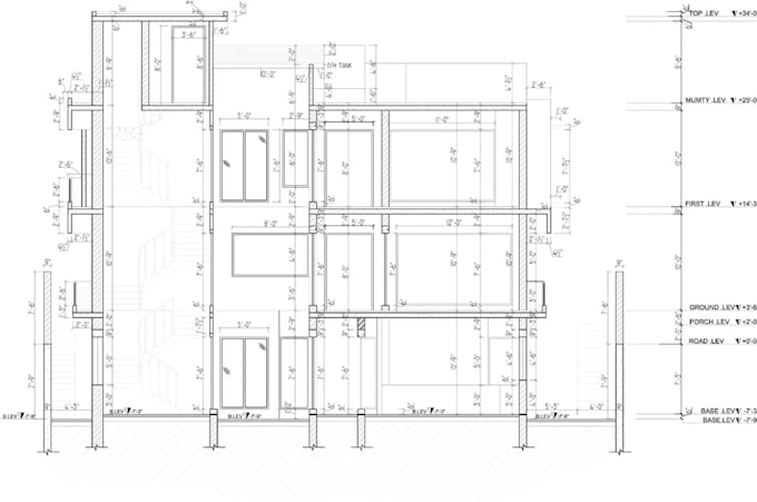 modify uk building construction blueprint,house regulation plan,as built drawing