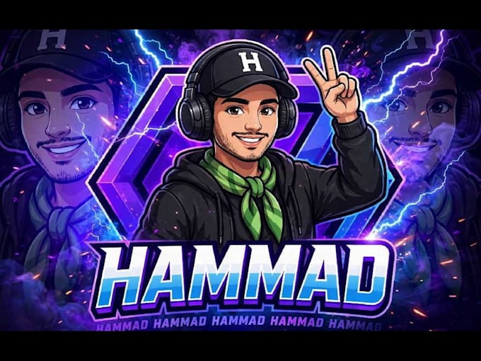 design 3d modern gaming mascot and esports logo