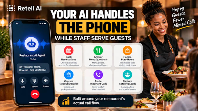 build a retell ai restaurant phone agent