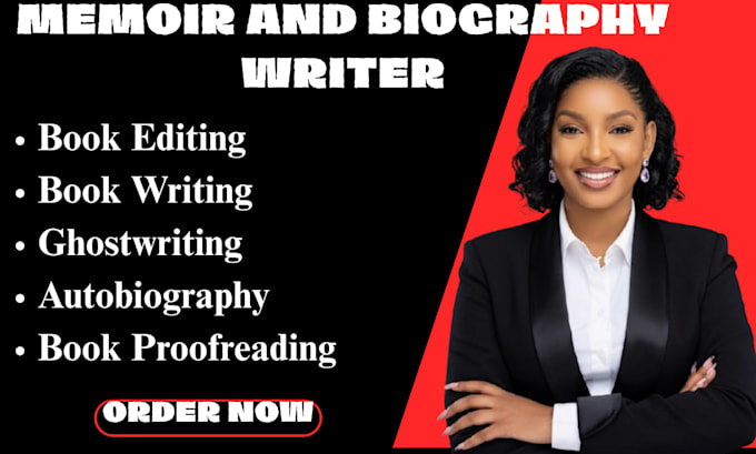 write your memoir, biography, or autobiography as a professional ghostwriter