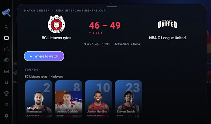 rebrand the latest tivimate app with an admin panel