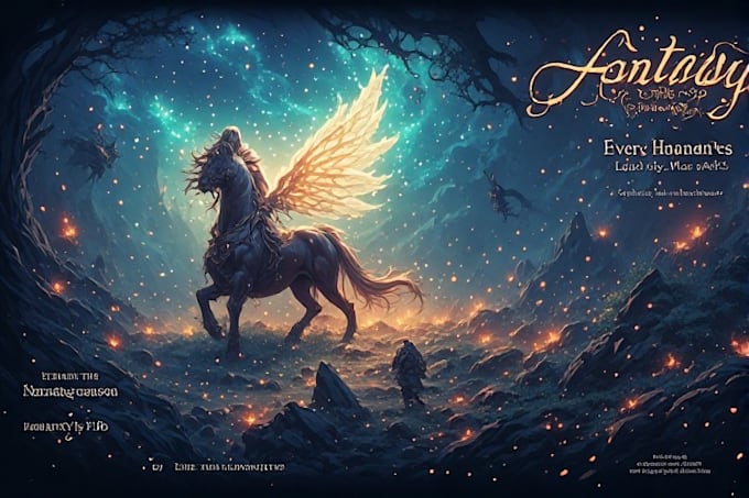 fantasy book cover design