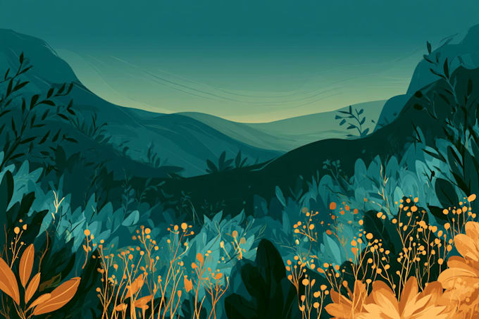 create background design and illustrations
