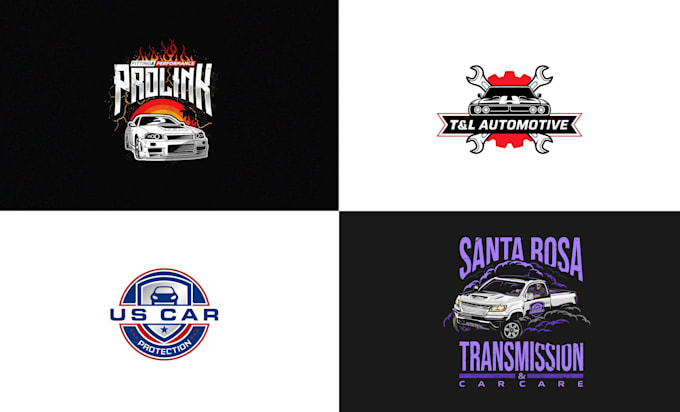 design creative automotive logo