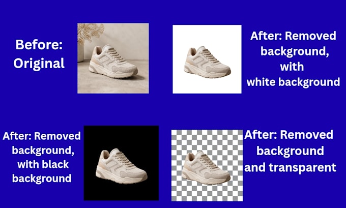 remove background and resize images professionally