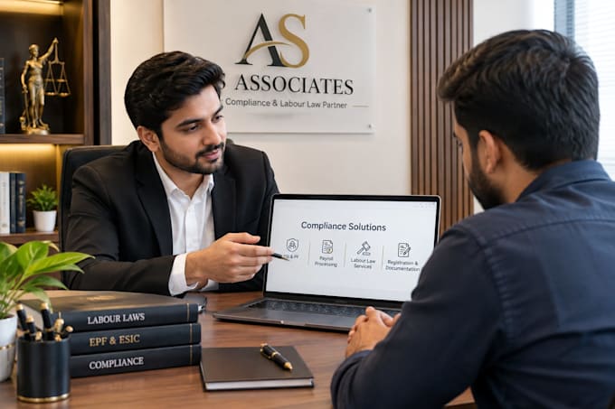 handle your esic, epf, payroll processing, and labour law compliance