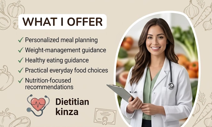 create a personalised diet plan and healthy meal plan