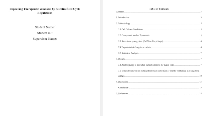 write, edit, and proofread scientific cancer research