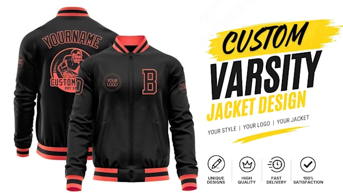 design streetwear varsity jacket letterman jackets versity design