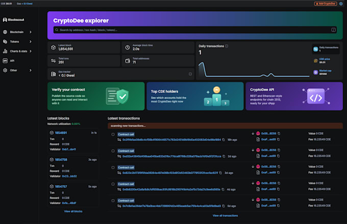 build blockchain smart contracts and web3 dapps