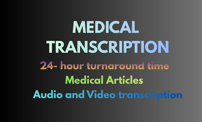 create a 3 hours transcription for your medical transcript
