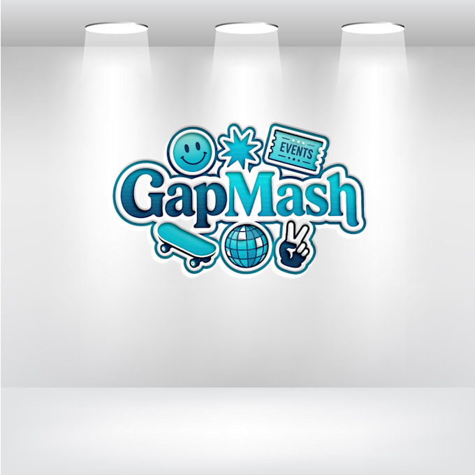 do creative university social app logo design