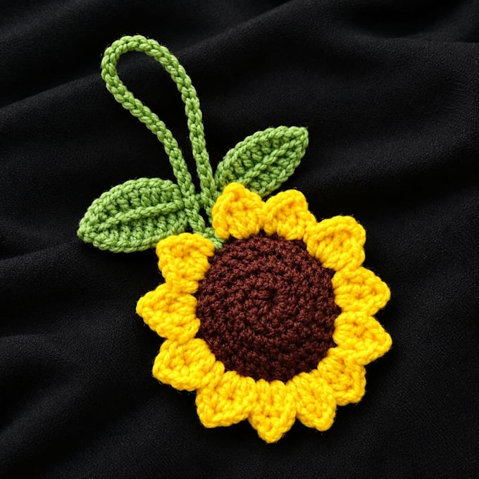 make cut handmade crochet keychains