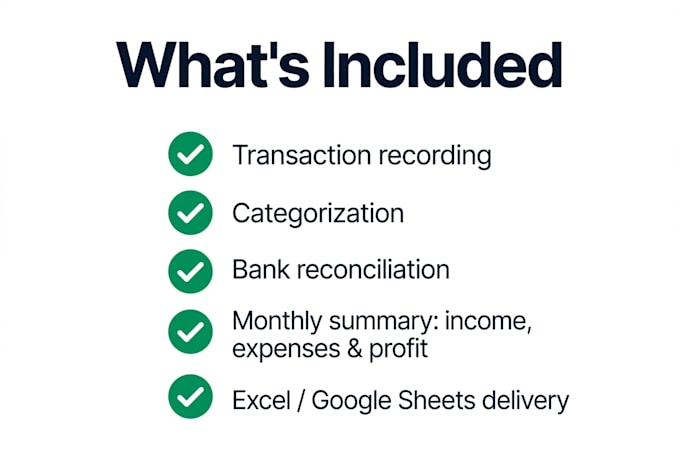 do bookkeeping for your small business