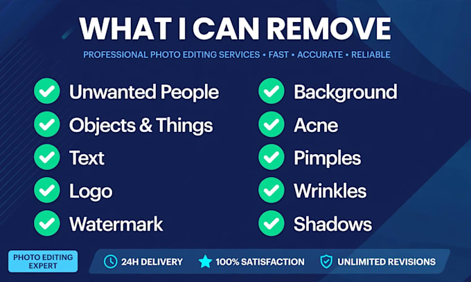 remove unwanted person and object from photo
