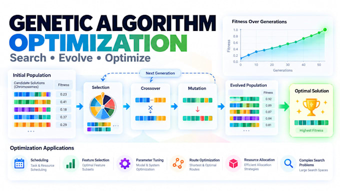 build genetic algorithm optimization solutions in python