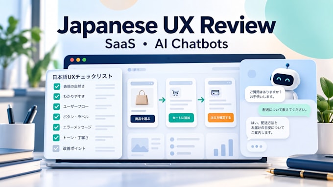 test your japanese saas or ai chatbot UX