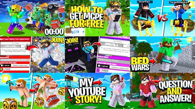 top tier minecraft thumbnails