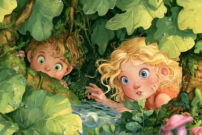 illustrate children picture book illustration