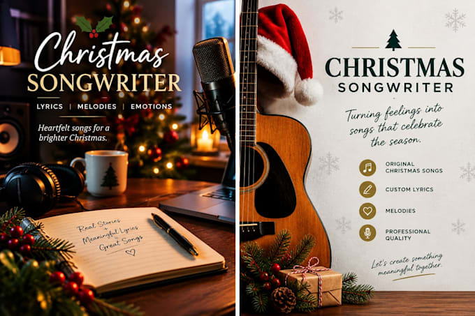 write a personalized christmas song for your family