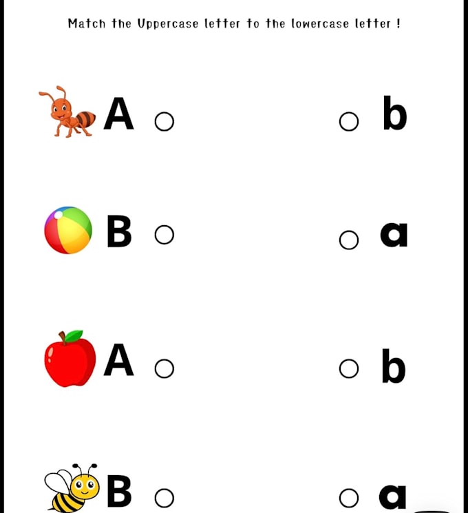 make colorful educational worksheets for children