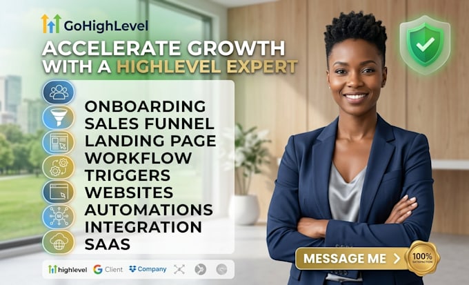 design a gohighlevel website , ghl landing page