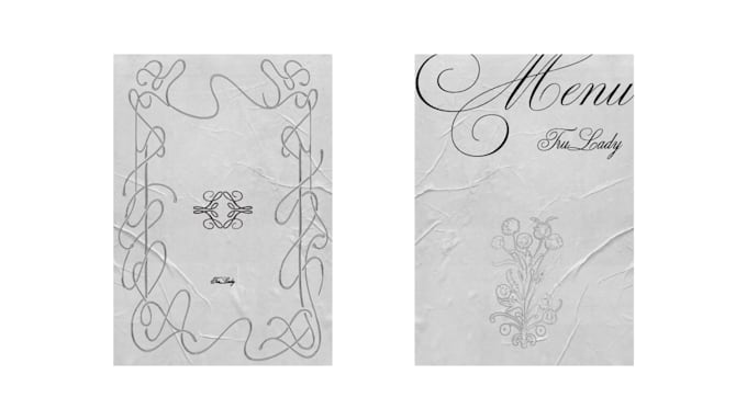 design layout for your stationary also printed elements