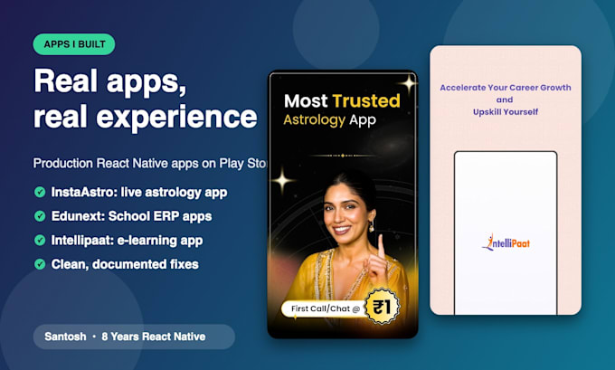 fix bugs, crashes and build errors in your react native app