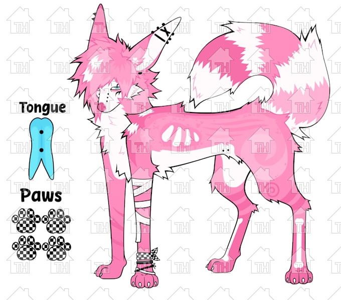 draw feral furries for cash