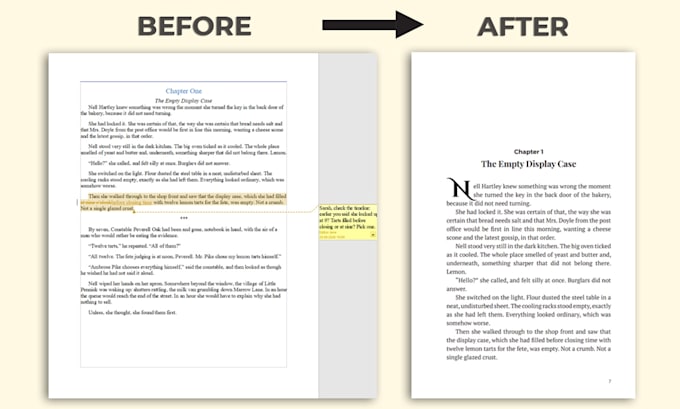 format your book for amazon KDP print and epub