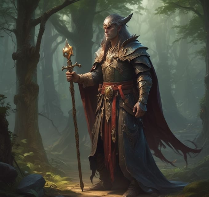 fantasy horror and fantasy horror character