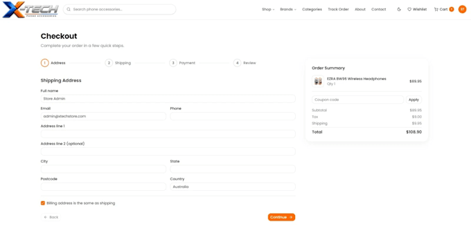 develop a full stack mern nextjs ecommerce store with stripe