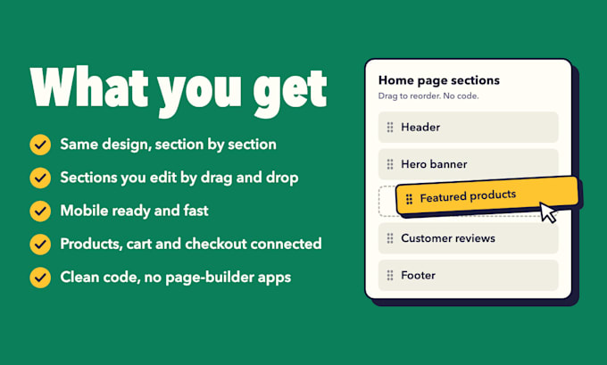 convert your lovable, claude or ai website to a custom shopify store