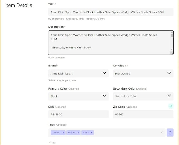 cross list products using vendoo or list perfectly on multiple marketplace
