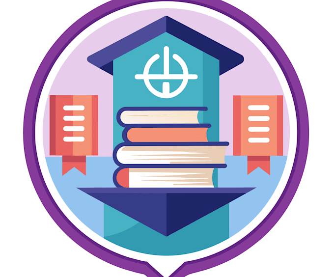 design a language learning app logo with a global speech mark