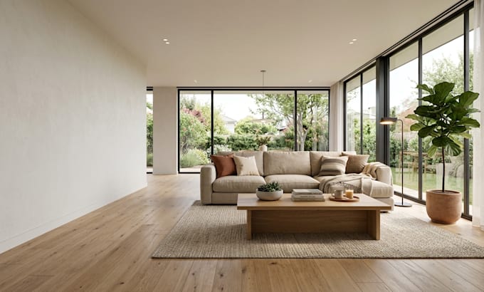 create 3d interior renders for homes and offices