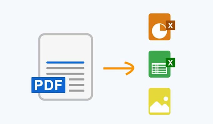 convert PDF and excal
