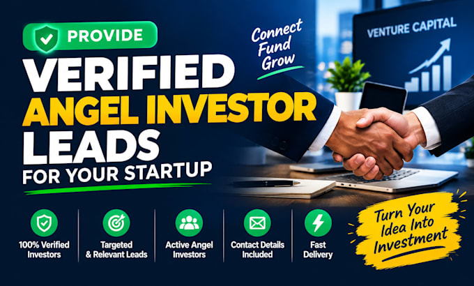 provide verified angel investor leads for your startup