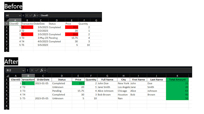 clean merge deduplicate and process CSV or excel data