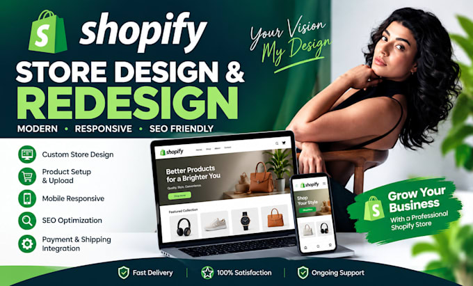 do shopify landing page, shopify website, store design, design shopiify store