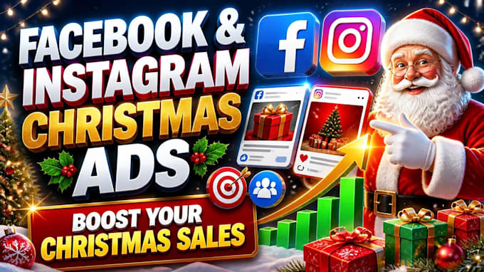 do facebook ads instagram ads to boost your christmas sales