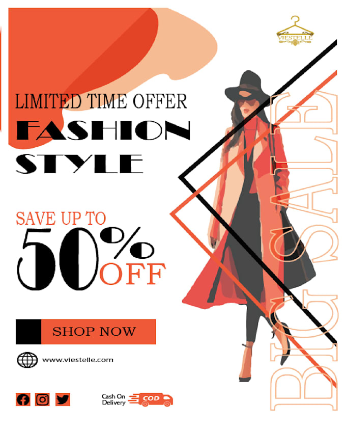 design a creative flyer for your brand